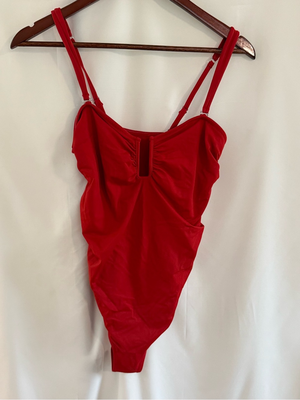 Red Women's Swimsuit One-piece